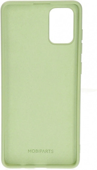 telefoonhoes Samsung Galaxy A71 siliconen groen