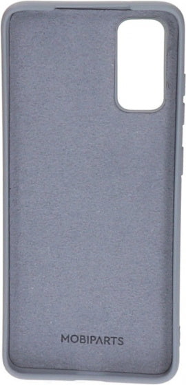 telefoonhoes Samsung Galaxy S20 siliconen grijs