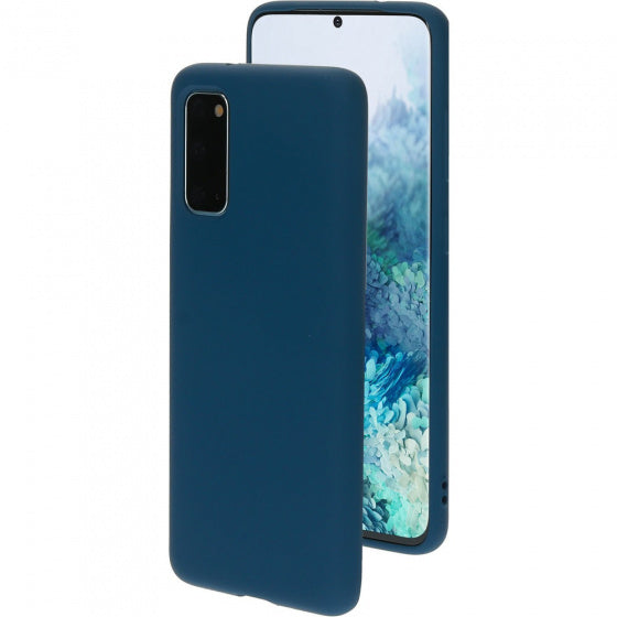 telefoonhoes Samsung Galaxy S20 siliconen blauw
