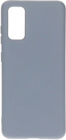 telefoonhoes Samsung Galaxy S20 siliconen grijs