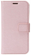 telefoonhoes Wallet Case iPhone 11 Pro kunstleer roze