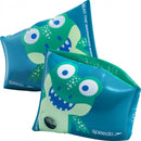 zwemvleugeltjes Croc jongens PVC blauw/groen 2-delig