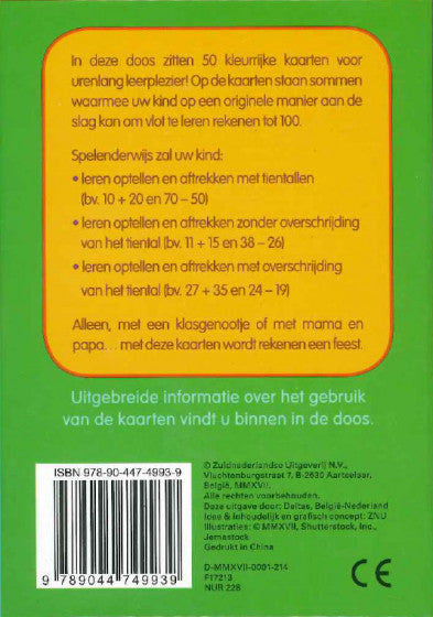 speel- en leerkaarten Hoofdrekenen tot 100