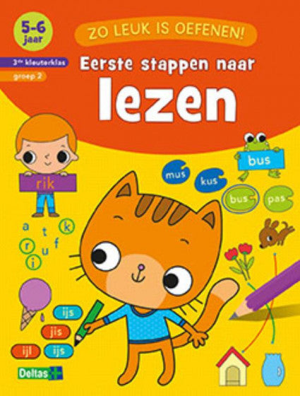 Deltas Boek Zo Leuk Is Oefenen Lezen 5-6 Jaar