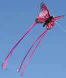 vlieger Vlinder meisjes 90 cm polyester roze
