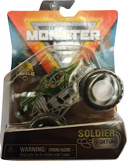 monstertruck Monster Jam Soldier Fortune 1:64 groen