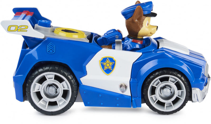 speelset Paw Patrol Chase junior blauw/wit 4-delig