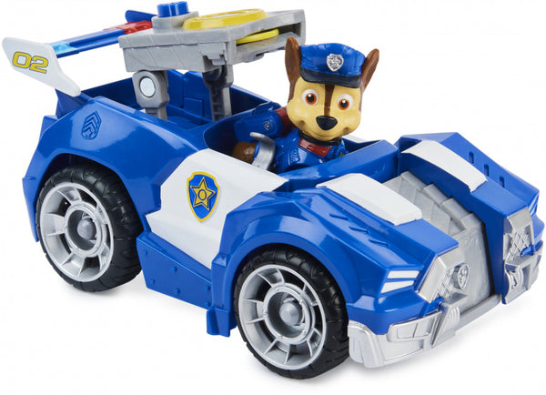 speelset Paw Patrol Chase junior blauw/wit 4-delig