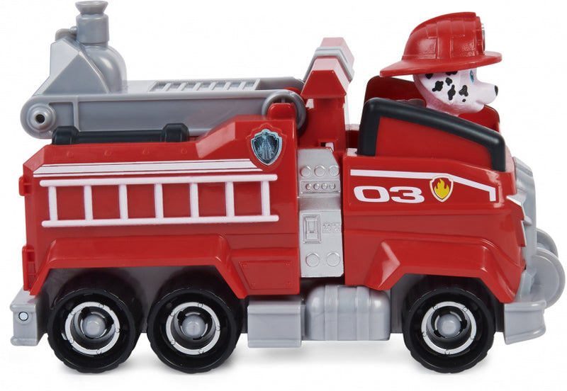 speelset Paw Patrol Marshall junior rood 3-delig