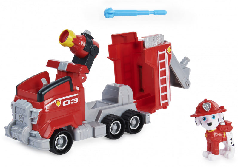 speelset Paw Patrol Marshall junior rood 3-delig