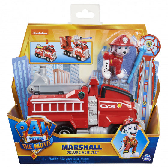 speelset Paw Patrol Marshall junior rood 3-delig