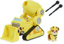 speelset Paw Patrol Rubble junior geel 4-delig