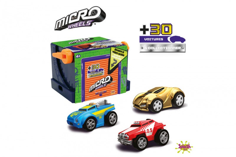 Micro Wheels auto in garage 70 cm