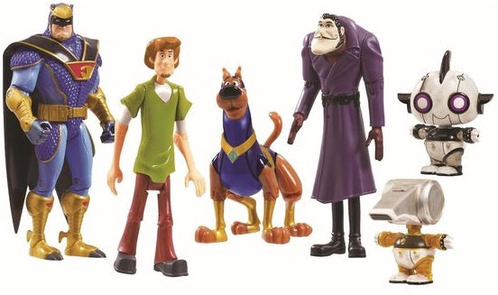 speelfiguren Scooby-Doo jongens 13 cm 6-delig