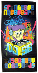 strandlaken junior 70 x 140 cm katoen zwart