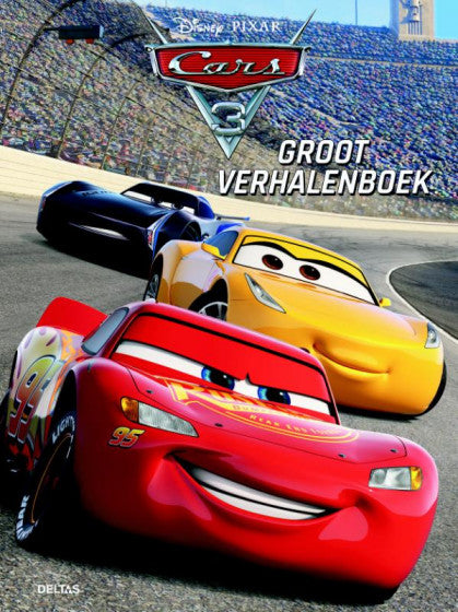 sprookjesboek Disney groot verhalenboek Cars 3 28 cm