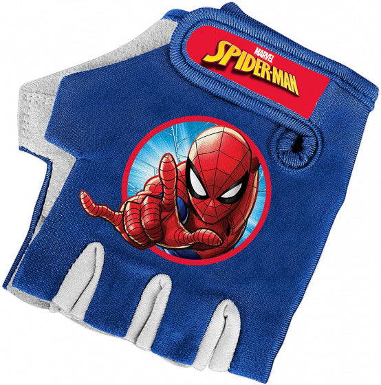 Marvel Spider-Man kinderfietshandschoenen blauw