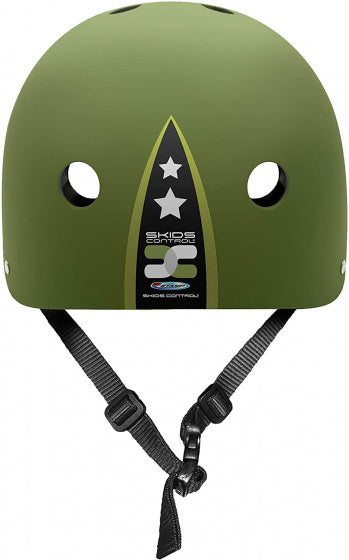 helm Skids Control Military junior EPS/ABS groen maat 54-60