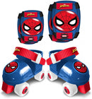 rolschaatsen Spider-Man jongens blauw/rood mt 23-27