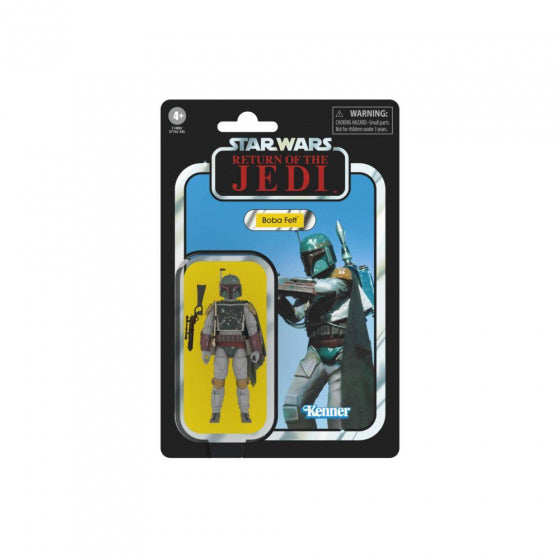 actiefiguur Boba Fett junior 10 cm grijs 2-delig