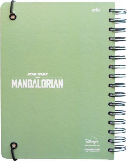 bullet journal The Mandalorian A5 ringband groen