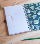 bullet journal The Mandalorian A5 ringband groen