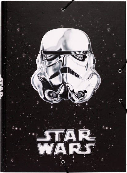 elasto-/foldermap Classic Trooper A4 34 x 24 cm zwart