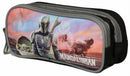 etui Mandalorian junior 23 x 10 cm polyester grijs