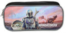 etui Mandalorian junior 23 x 5 cm polyester grijs