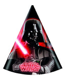 feesthoedjes Final Battle papier zwart 6 stuks