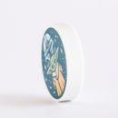 gummen jongens rubber wit/blauw 2 stuks