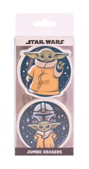 gummen jongens rubber wit/blauw 2 stuks