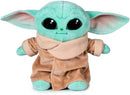 knuffel Baby Yoda junior 25 cm pluche groen/bruin