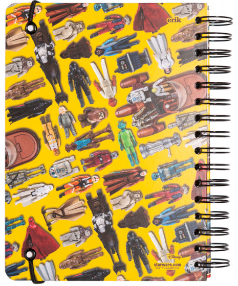 notitieboek hardcover A5 14,8 x 21 cm karton geel