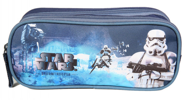 pennenetui Stormtrooper 23 x 10 cm polyester blauw