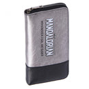 portemonnee Yoda 19 x 10 cm polyurethaan zilver