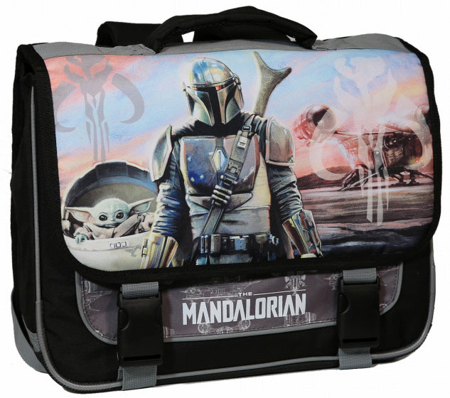 schooltas Mandalorian junior 18 liter polyester grijs