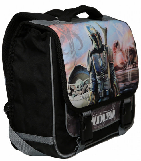 schooltas Mandalorian junior 18 liter polyester grijs