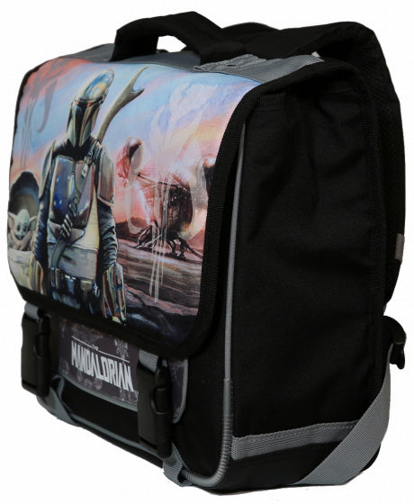 schooltas Mandalorian junior 18 liter polyester grijs