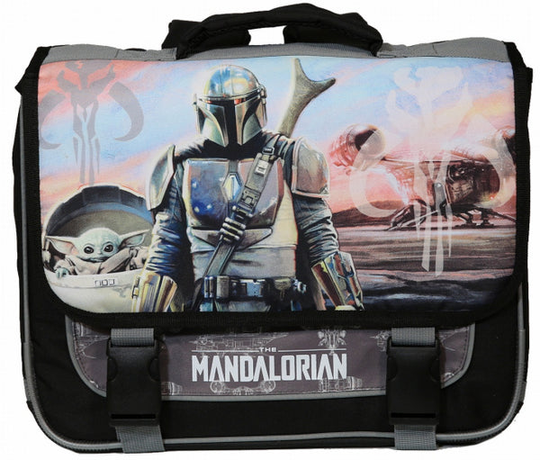 schooltas Mandalorian junior 18 liter polyester grijs