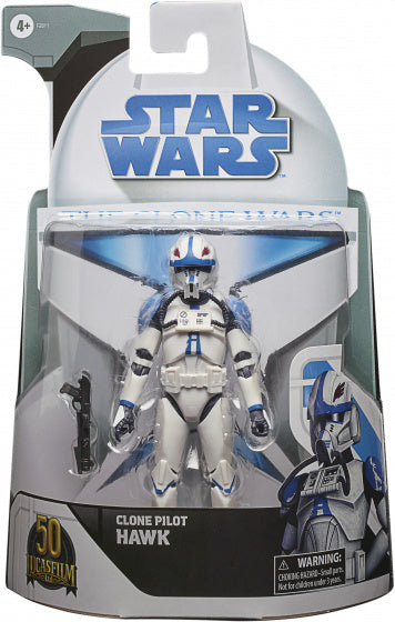 speelfiguur The Clone Wars junior 15 cm wit/blauw