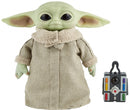 speelfiguur Yoda junior 28 cm pluche groen 3-delig