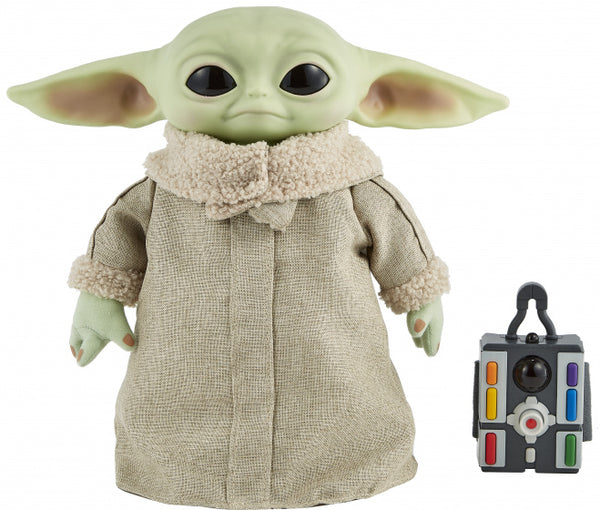 speelfiguur Yoda junior 28 cm pluche groen 3-delig