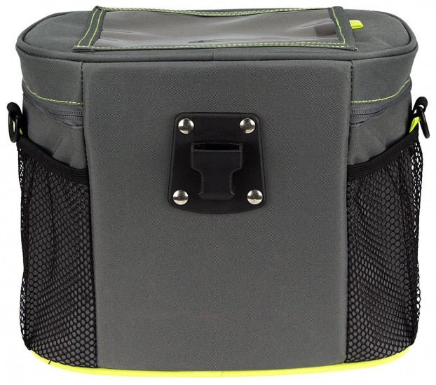 stuurtas Ovaal 10,7 liter grijs/groen