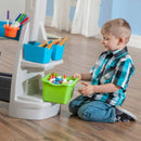 dubbelzijdige ezel grijs 126 cm