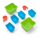 dubbelzijdige ezel grijs 126 cm