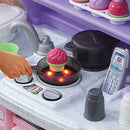 kleine bakker speelgoedkeuken 105 cm roze/paars