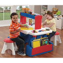 knutseltafel Creative Projects 99 cm blauw/rood