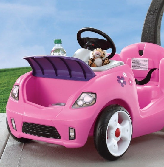 Loopwagen Whisper Ride II 115 cm roze