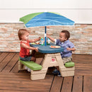 picknicktafel Playful Picnic met parasol 94 cm